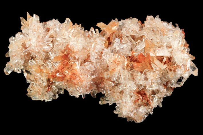 Orange Creedite Crystal Cluster - Durango, Mexico #84208